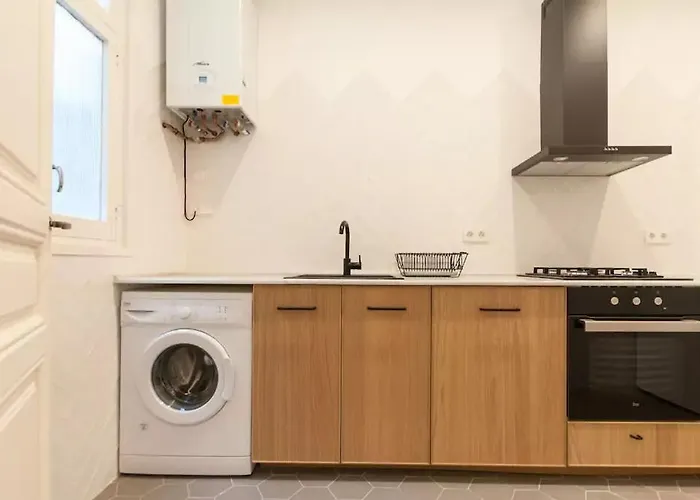 شقة Eg42b - Piso Modernista 6 Pax Con Wifi En Centro