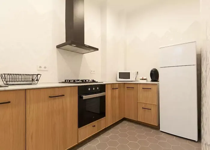 شقة Eg42b - Piso Modernista 6 Pax Con Wifi En Centro