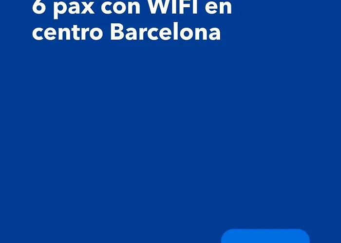 Eg42b - Piso Modernista 6 Pax Con Wifi En Centro برشلونة
